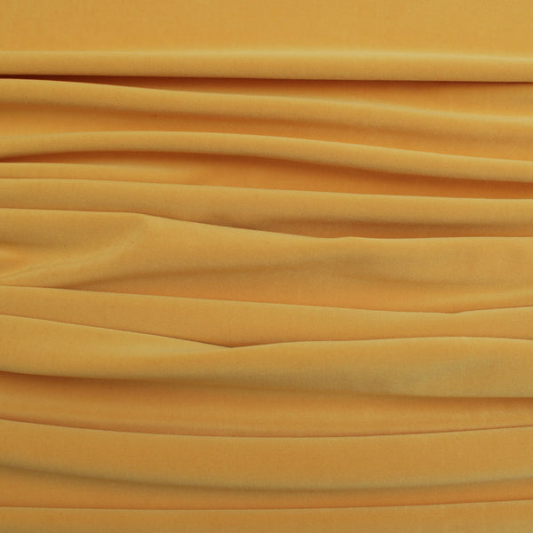 Soft Touch Elastane Dressmaking Fabric- Sweet Honey