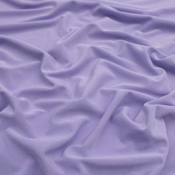 Soft Touch Elastane Dressmaking Fabric- Sweet Lavender