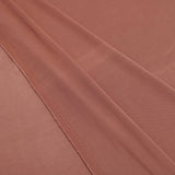 Soft Touch Elastane Dressmaking Fabric- Tuscan Russet