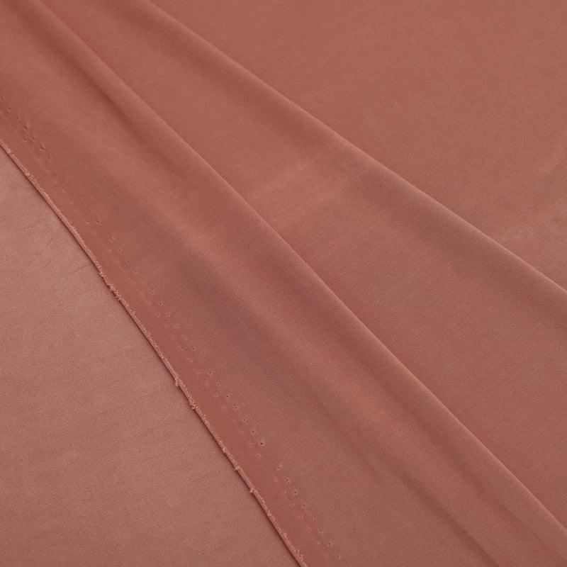 Soft Touch Elastane Dressmaking Fabric- Tuscan Russet