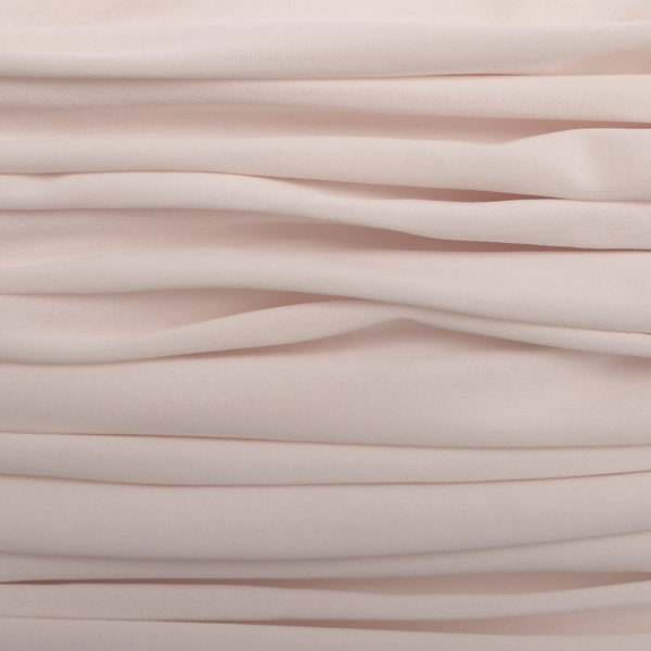 Soft Touch Elastane Dressmaking Fabric- Vanilla Ice- Cream