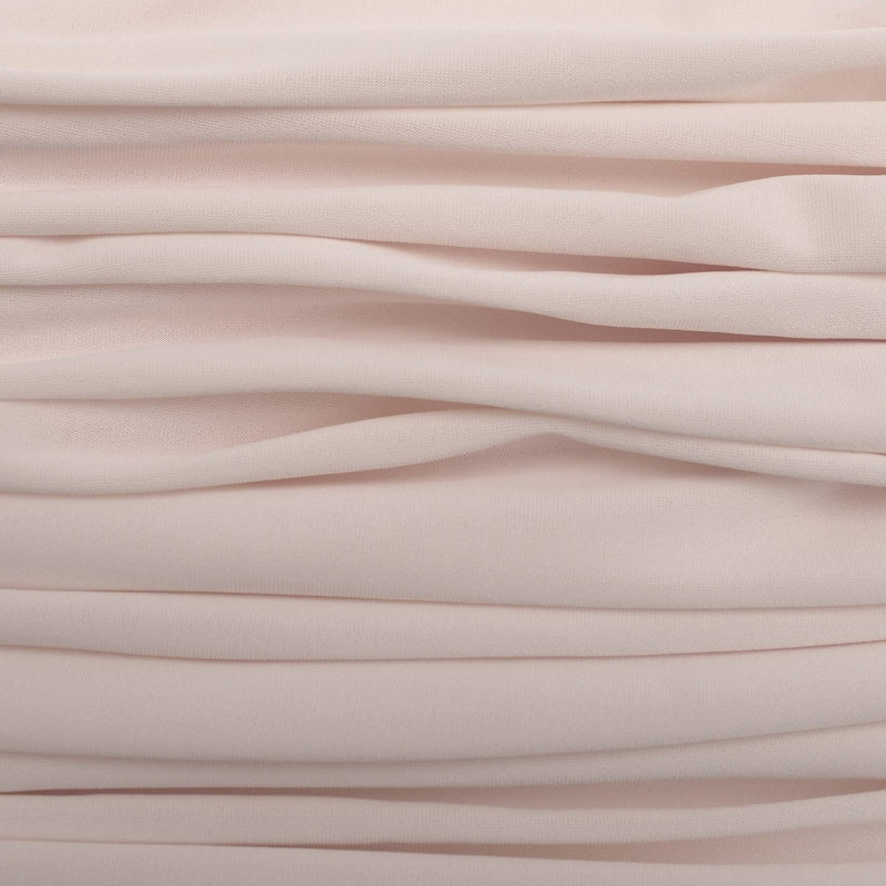 Soft Touch Elastane Dressmaking Fabric- Vanilla Ice- Cream