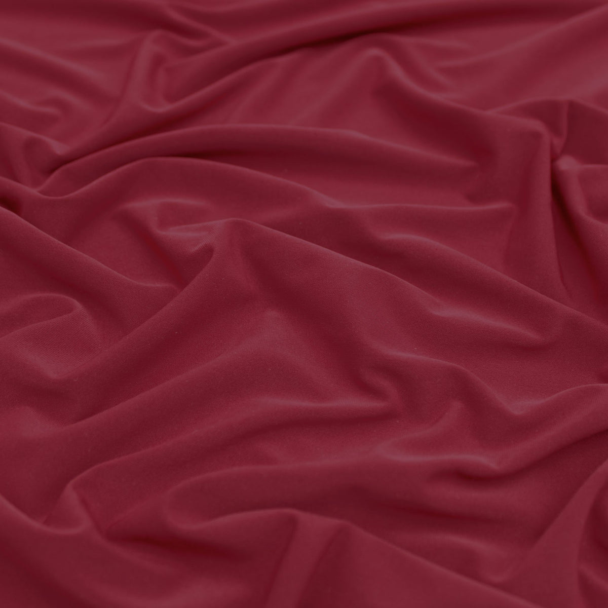 Soft Touch Elastane Dressmaking Fabric- Vino Tinto