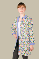 Stevie Printed Cotton Poplin OEKO TEX Dressmaking Fabric - Painted Hands