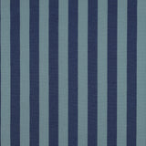 Verona Striped Yarn-Dyed Cotton Dressmaking Fabric - Navy & Muted Teal