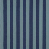 Verona Striped Yarn-Dyed Cotton Dressmaking Fabric - Navy & Muted Teal
