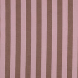 Verona Striped Yarn-Dyed Cotton Dressmaking Fabric - Pink & Brown