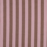 Verona Striped Yarn-Dyed Cotton Dressmaking Fabric - Pink & Brown