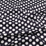 White Polka Spots