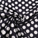 White Polka Spots