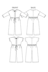 The Cassidy UK 18 - 28 Sewing Pattern - By Merchant & Mills