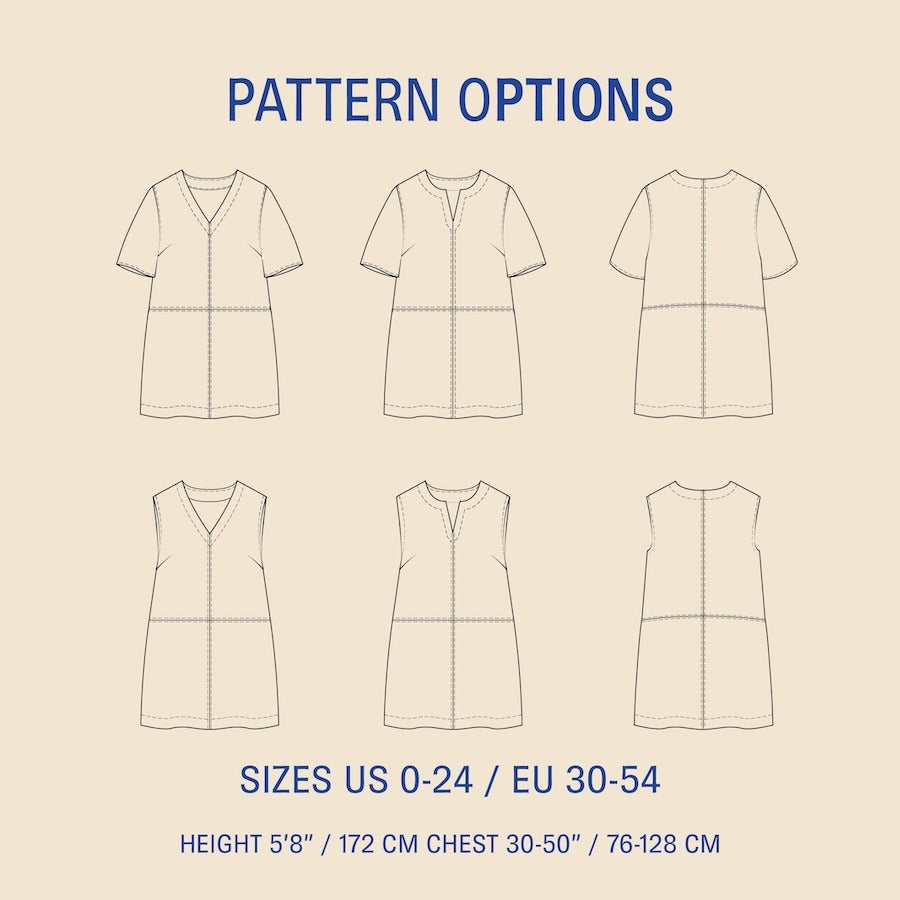 The City Dress Sewing Pattern - By Wardrobe By Me