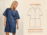 The City Dress Sewing Pattern - By Wardrobe By Me