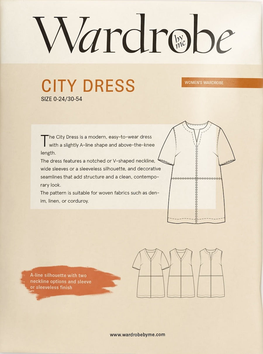 The City Dress Sewing Pattern - By Wardrobe By Me