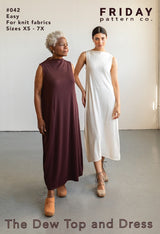 Dew Top and Dress Sewing Pattern - By Friday Pattern Company