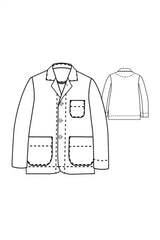 The Foreman UK 36 - 46 Sewing Pattern - By Merchant & Mills