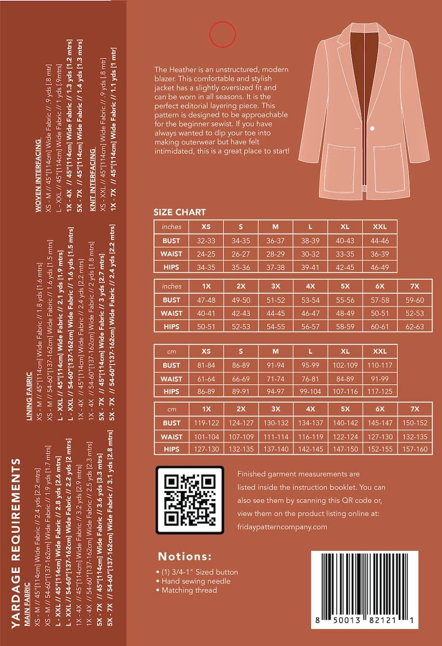  By Friday Pattern Company