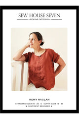 The Remy Raglan Top Sewing Pattern Size 0-34 - By Sew House Seven