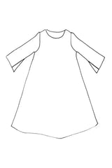 The Trapeze UK 6 - 18 Sewing Pattern - By Merchant & Mills