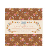 Tilda Creating Memories Charm Pack 100% Premium Pre-cut Cotton Quilting Fabric - Autumn 32 5" Cotton Squares