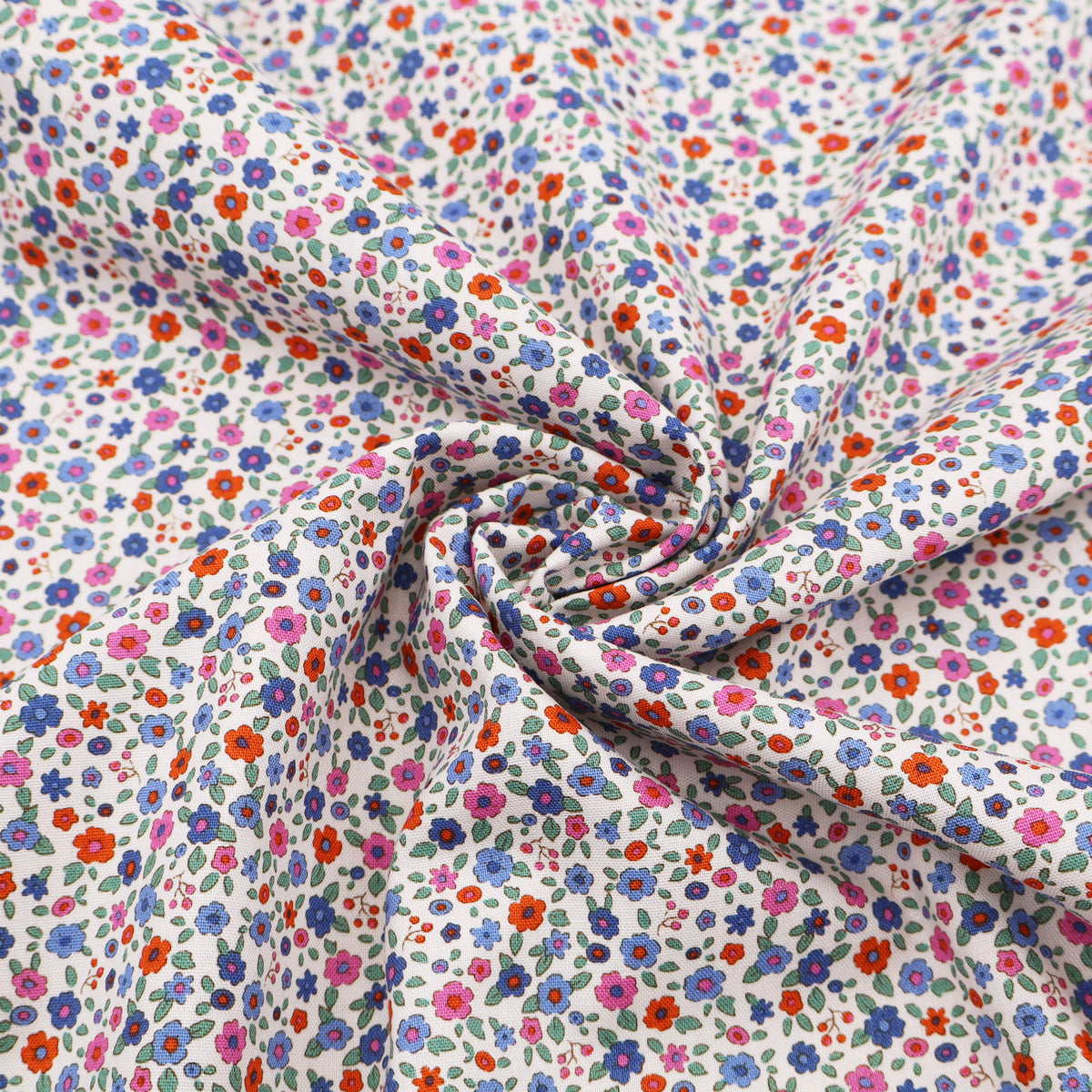 Tilda Evie Creating Memories 100% Cotton Patchwork & Quilting Fabric - Blue