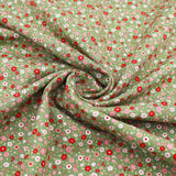 Tilda Evie Creating Memories 100% Cotton Patchwork & Quilting Fabric - Green