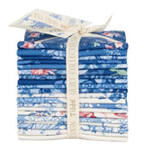 Tilda Fat Eighth Bundle Cotton Quilting Patchwork Fabric - 20 Something Blue Pack