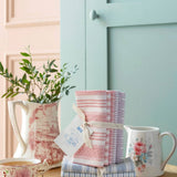 6 Blue Tea Towel