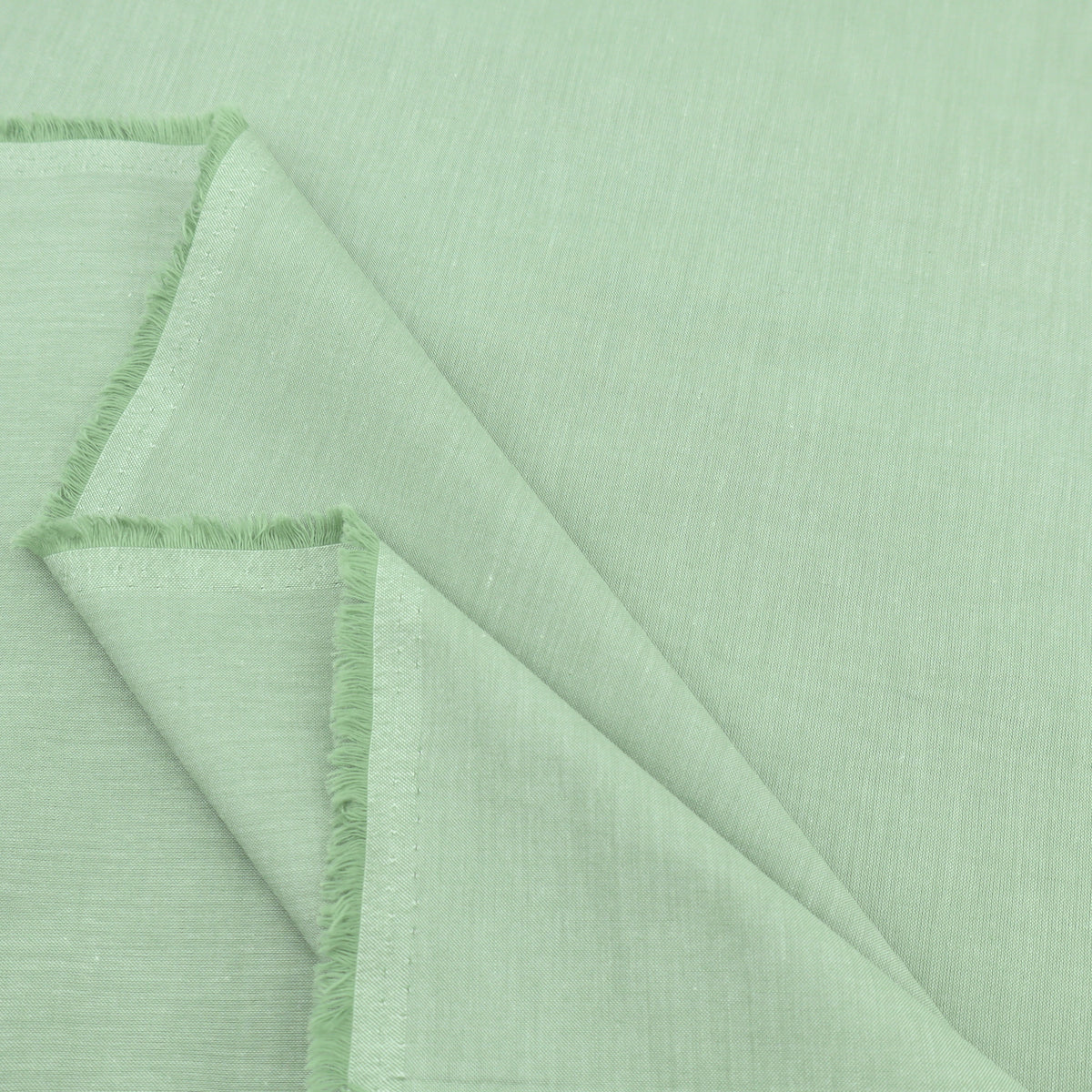 Tilda Plain Chambray Blender 100% Cotton Patchwork & Quilting Fabric - Sage