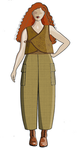 Tyto Pants Sewing Pattern Size 8-28 - By Sew Different