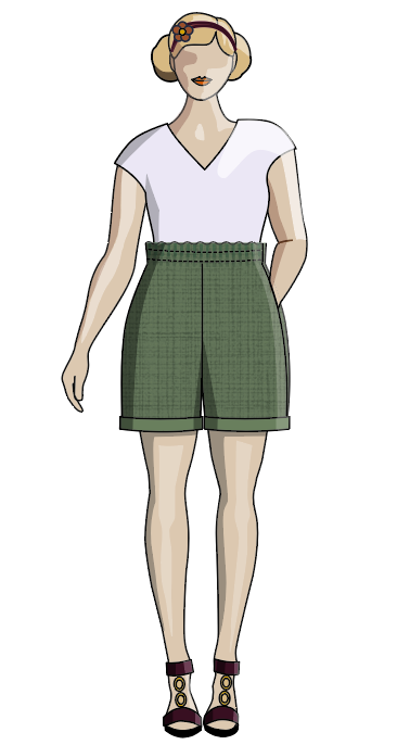Tyto Pants Sewing Pattern Size 8-28 - By Sew Different