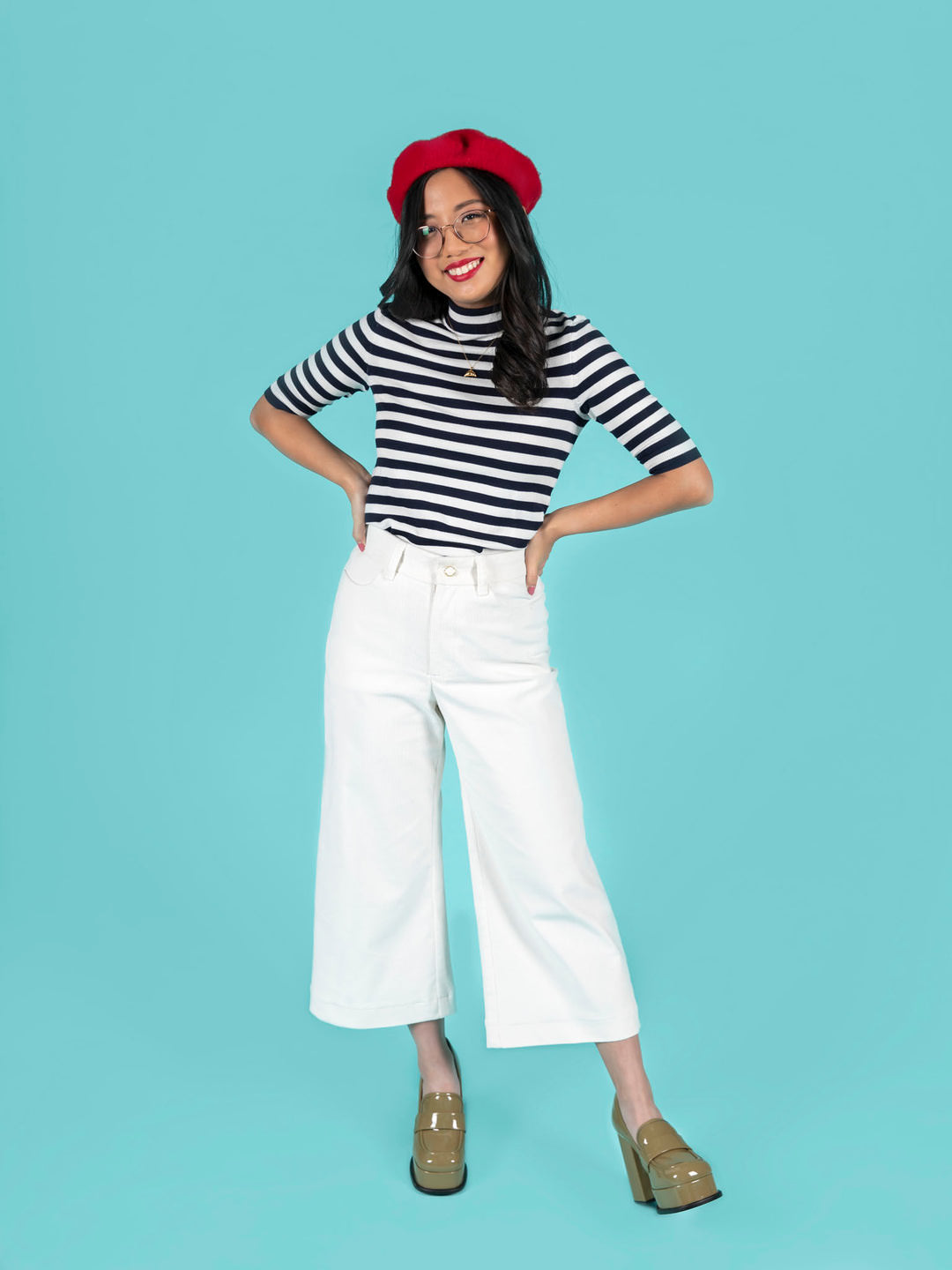 Thea Trousers Sewing Pattern - By Tilly and the Buttons