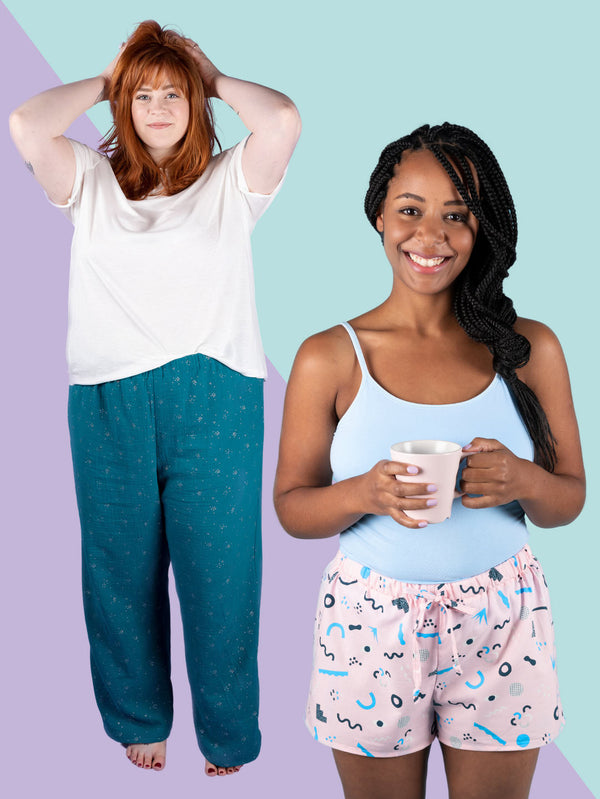 Jaimie Pyjama Bottoms and Shorts Sewing Pattern - By Tilly and the Buttons