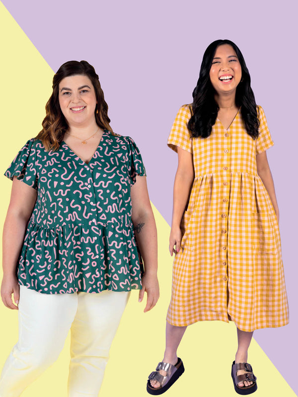 Nell Blouse & Dress Sewing Pattern - By Tilly and the Buttons