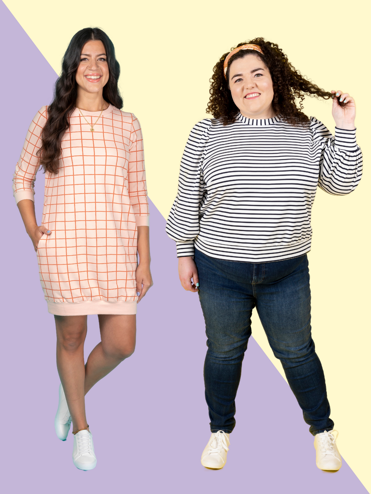 Billie Sweatshirt and Dress Sewing Pattern - By Tilly and the Buttons