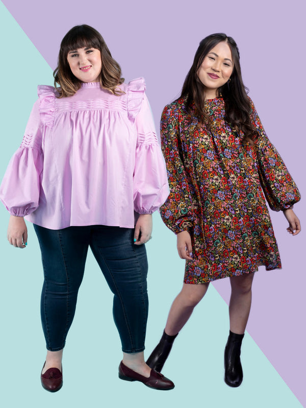 Marnie Blouse and Mini Dress Sewing Pattern - By Tilly and the Buttons