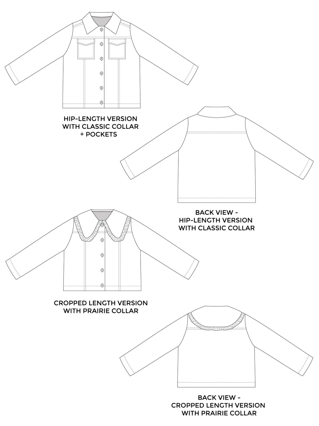 Sonny Jacket Sewing Pattern - By Tilly and the Buttons