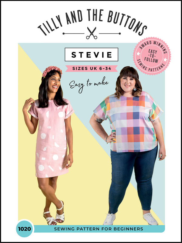 Stevie Tunic Sewing Pattern - By Tilly and the Buttons