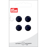 Prym Union Knopf Poly-Button Shank 12mm Navy - Pack of 4
