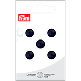 Prym Union Knopf Poly-Button Shank 10mm Navy - Pack of 5