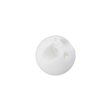 Prym Union Knopf Poly-Button Shank 12mm White - Pack of 4