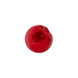 Prym Union Knopf Poly-Button Shank 12mm Red - Pack of 4