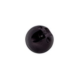 Prym Union Knopf Poly-Button Shank 12mm Black - Pack of 4