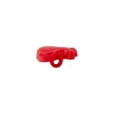 Prym Union Knopf Poly-Button Shank Elephant 19mm Red - Pack of 3