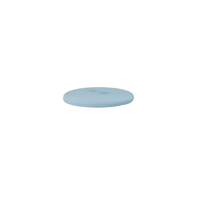 Prym Union Knopf Poly-Button 2 Hole 18mm Light Blue - Pack of 3