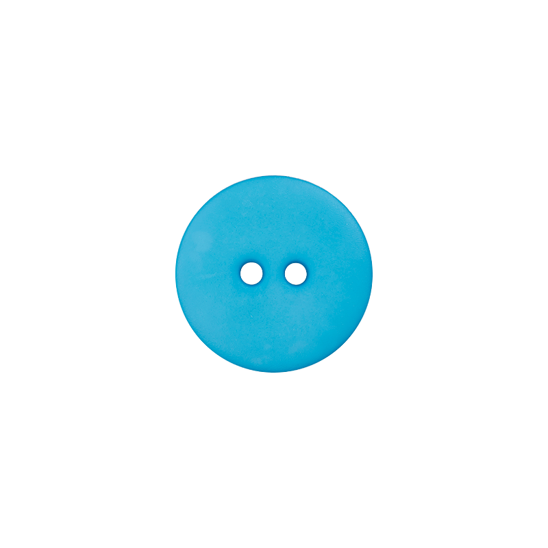 Prym Union Knopf Poly-Button 2 Hole 20mm D-Turquoise - Pack of 3