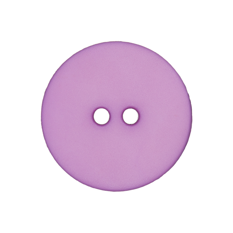 Prym Union Knopf Poly-Button 2 Hole 23mm Lilac - Pack of 2