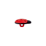 Prym Union Knopf Poly-Button Shank Ladybird 18mm Red - Pack of 3