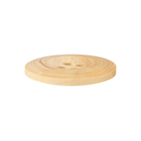 Prym Union Knopf Wood Button 4 Hole 18mm Cream - Pack of 3
