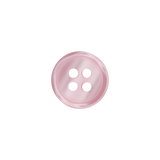 Prym Union Knopf Poly-Button 4 Hole 12mm Rose - Pack of 4